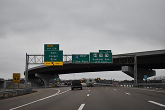 I-240 east at I-40/Sam Cooper Bl - Memphis, TN