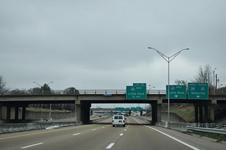 I-240 north at I-40 - Memphis, TN