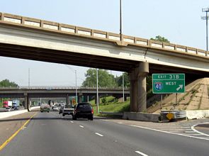 I-240 north at I-40 - 2003