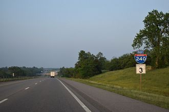 I-240/SH 3 east at I-40/US 270 - Oklahoma City, OK