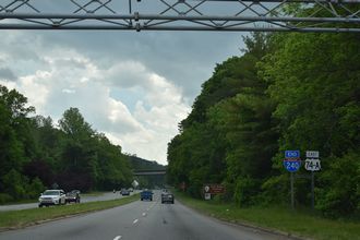 I-240/US 74A east at I-40 - Asheville, NC