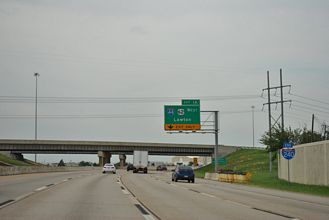 I-240/US 62/SH 3 west at I-44 - Oklahoma City, OK