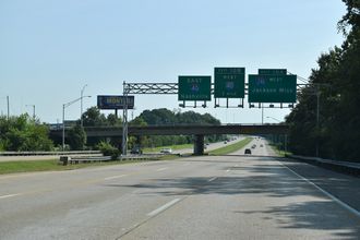 Sam Cooper Bl east at I-40/240 - Memphis, TN