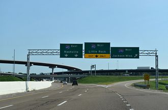 Sam Cooper Bl east at I-40/240 - Memphis, TN