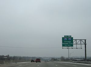 I-55 north at I-255/270 - Mehlville, MO