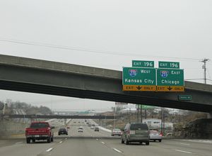 I-55 north at I-255/270 - Mehlville, MO