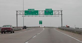 I-55 north at I-255/270 - Mehlville, MO