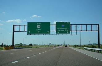 I-255 north at I-270 - Pontoon Beach, IL