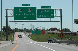 I-270 east at I-55/255 - 2002