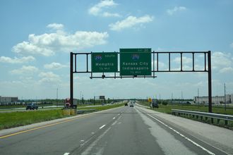 IL 255 south at I-255/270 - Edwardsville, IL