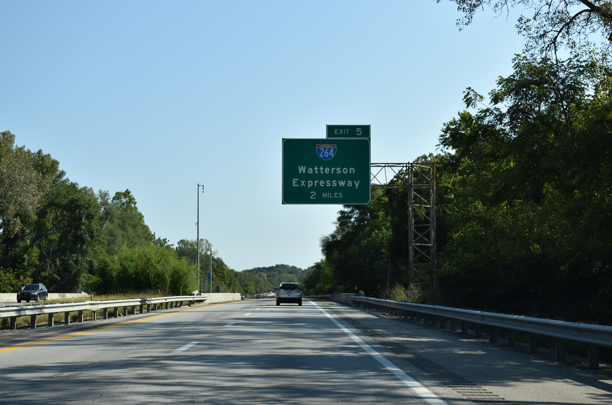 I-71 north at I-264 - Louisville, KY