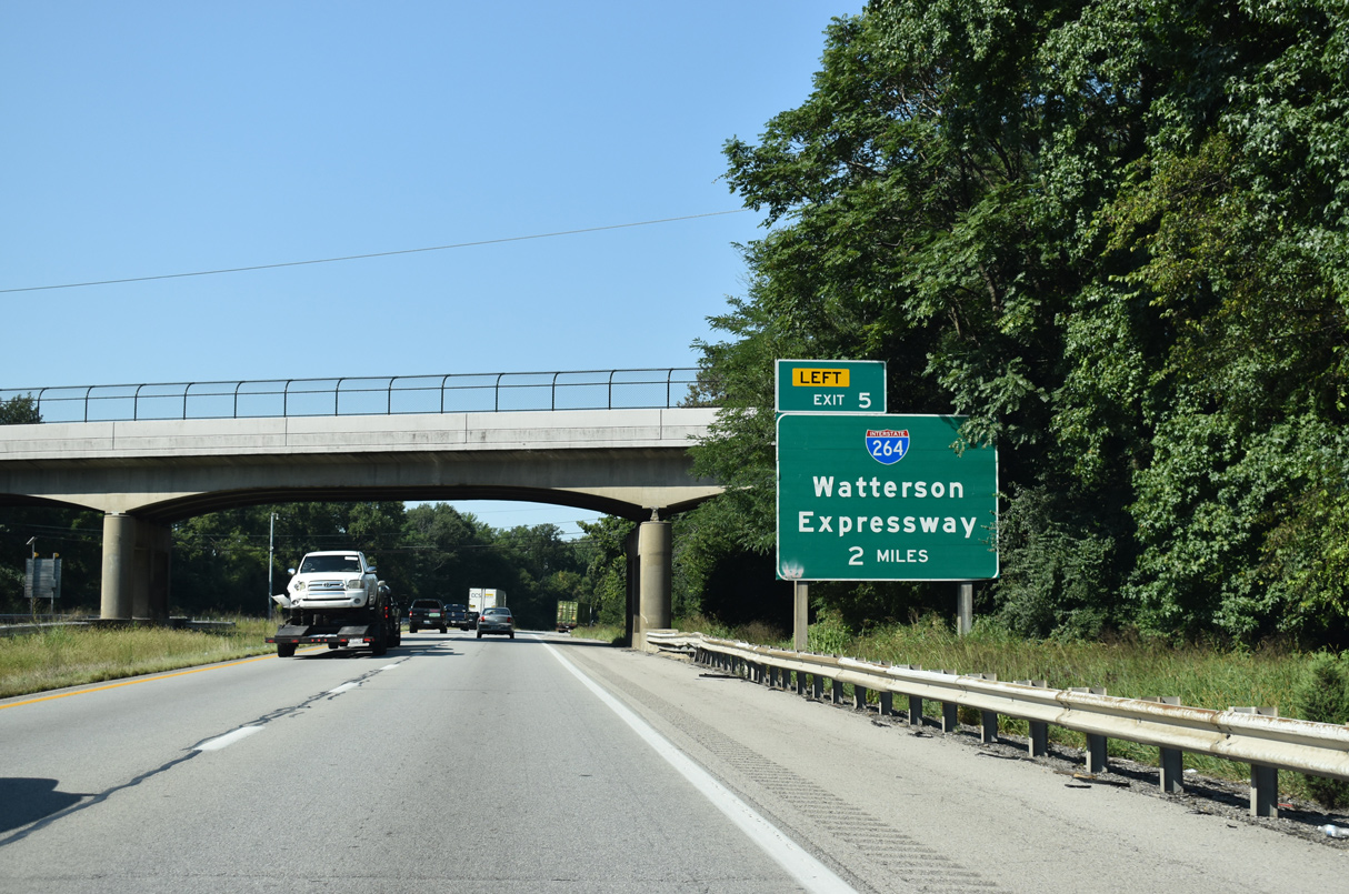 I-71 south at I-264 - Louisville, KY