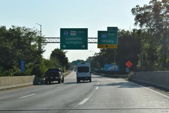 I-64/US 150 east at I-264 - Louisville, KY