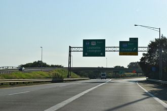 I-64/US 150 east at I-264 - Louisville, KY