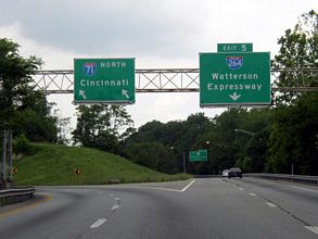 I-71 north at I-264 - 2003