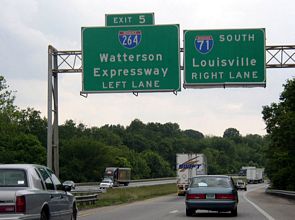 I-71 south at I-264 - 2003