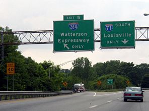 I-71 south at I-264 - 2003