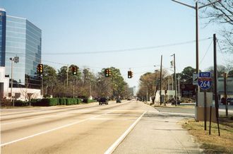 I-264 east at 21st St - Virginia Beach, VA