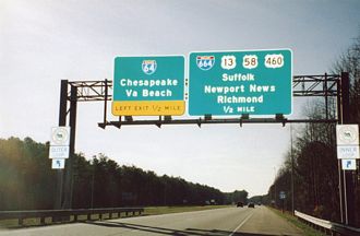 I-264 west at I-64/664 - 2001