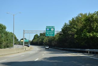 I-264 west at I-64/US 150 - Louisville, KY