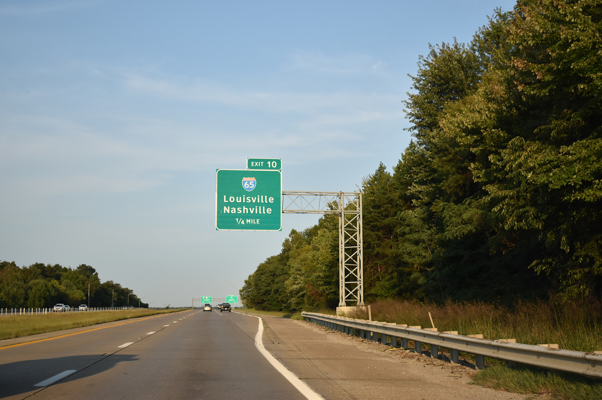 KY 841 east at I-65/265 - Louisville, KY
