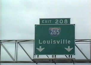 I-40 east at I-265 / Exit 208 in Nashville, TN.