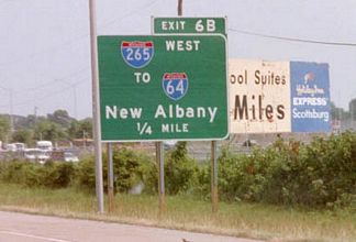 I-65 north at I-265/SR 62 - 2002
