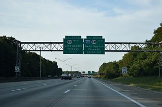 I-65 north at I-265/KY 841 - Louisville