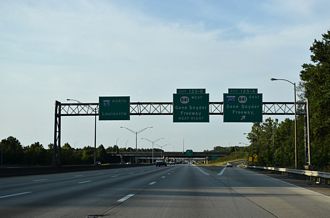 I-65 north at I-265/KY 841 - Louisville