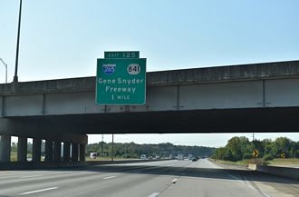 I-65 south at I-265/KY 841 - Louisville