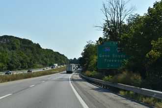 I-71 north at I-265/KY 841 - Louisville