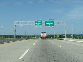 SR 62/265 west at I-65/265 - Clarksville, IN