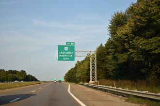 KY 841 east at I-65/265 - Louisville, KY