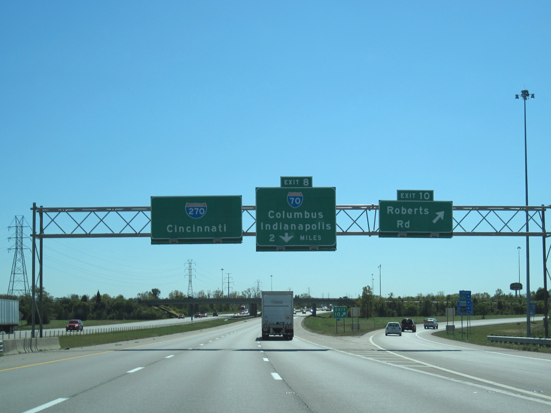 I-270 south at I-70 - Columbus, OH