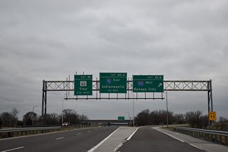 I-55 south at I-270 west to Glen Carbon, Pontoon Beach and Florissant, MO