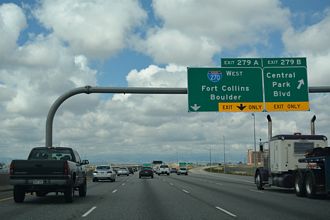 I-70/US 36 west at I-270 - Denver, CO