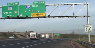 I-70/US 36 west at I-270 - 2001