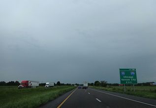 I-70 west at I-55/270 - Troy, IL