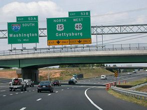 I-70/US 40 west at I-270/US 15 - 2002