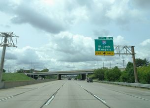 I-255 west at I-55/270 - Mehlville, MO