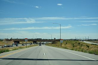 I-270 east at I-70 - Denver, CO
