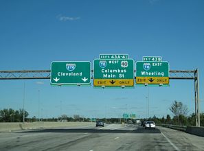 I-270 north at I-70 - Columbus, OH