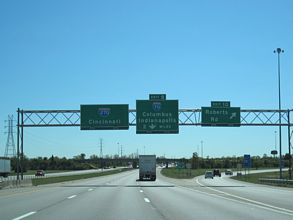I-270 south at I-70 - Columbus, OH