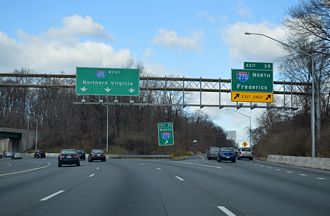 I-495 west at I-270 - Bethesda, MD