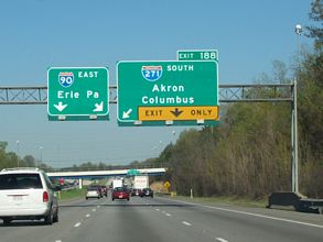 I-90 east at I-271 - 2006