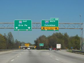 I-90 east at I-271 - 2006