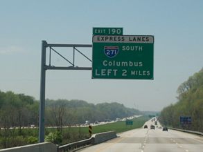 I-90 west at I-271 - 2006