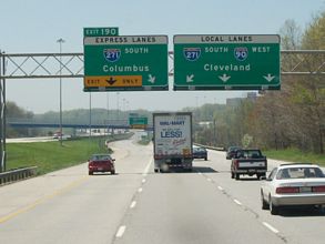 I-90 west at I-271 - 2006