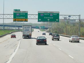 I-90 west at I-271 - 2006