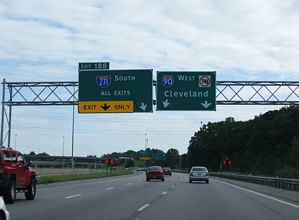 I-90 west at I-271 - Willoughby Hills, OH
